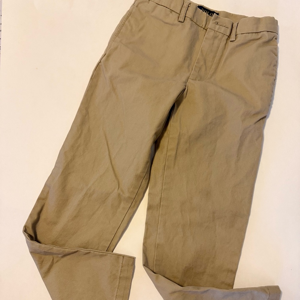 Boys Polo Ralph Lauren Classic Khaki Pants